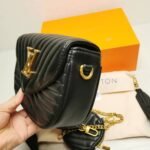 Louis Vuitton New Wave Multi Pochette Black 19Cm M56461 - Image 6