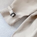 Celine Wiltern Trench Coat In Cotton Gabardine Beige 2M96A777S 01Tc - Image 5
