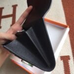 Hermes Constance Slim Wallet Noir 12Cm H082060Ck89 - Image 3