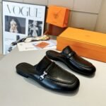 Hermes Lena Mule Black H241037Z 02350 - Image 4
