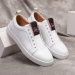 Christian Louboutin F.A.V Fique A V Flat White 3200465 Wh01 - Image 3