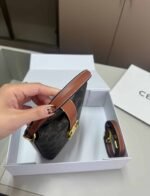 Celine Mini Bucket Triomphe In Triomphe Canvas 17Cm - Image 8