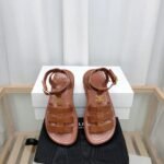 Celine Clea Triomphe Gladiator Chunky Sandal In Calfskin Vegetal Tanning 352463778C04Lu - Image 4