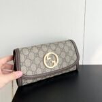 Gucci Blondie Continental Chain Wallet Beige 21Cm ‎‎725215 K9Gsg 8358 - Image 5