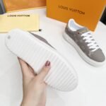 Louis Vuitton Time Out Sneaker Grey 1Aguvw - Image 5