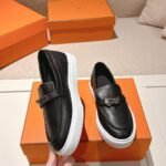 Hermes Game Slip On Sneaker Noir H231015Z 02370 - Image 2