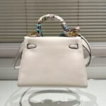 Hermès Kelly 25 Retourne In And Out Nata Swift Palladium Hardware 25Cm - Image 3