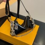 Louis Vuitton Slim Trunk Bag Black 23Cm M25445 - Image 2