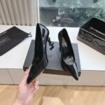 Saint Laurent Opyum Pumps In All Black 4720110Npvv1000 - Image 4