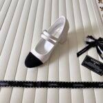 Chanel Mary Janes And Grosgrain White G45696 B16524 Nx269 - Image 3