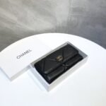 Chanel 19 Flap Long Wallet Black 19Cm - Image 9