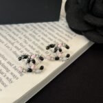 Chanel Cc Mark Crystal Earrings Multicolor Abg639 B22459 U4656 - Image 3