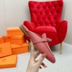 Hermes Oz Mule Rose Aphrodite H211157Z 8H365 - Image 7