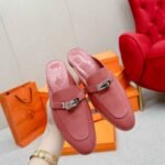Hermes Oz Mule Rose Aphrodite H211157Z 8H365 - Image 5