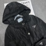 Prada Re Nylon Down Jacket Black 29X966 1Wq8 F0002 S Ooo - Image 3