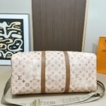 Louis Vuitton Keepall Bandoulière 50 Monogram Beige 50Cm - Image 7