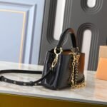Louis Vuitton Capucines East West BB Black 26Cm M25492 - Image 3