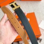 Hermes Constance Guillochee Belt Buckle And Reversible Leather Strap 32 Mm Gold Orange H079645Cc06 - Image 8