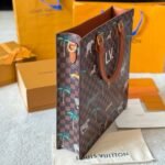 Louis Vuitton Sac Plat x The Darjeeling Limited Damier Brown 40Cm - Image 3