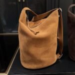Loewe Loop Bucket In Suede Tobacco 35Cm Bb22Lbmx02 3250 - Image 2