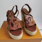 Louis Vuitton Lv Isola Wedge Sandal Cognac 1Aci7N - Image 3