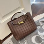 Bottega Veneta Small Andiamo Dark Brown 25Cm 766014VCPP12808 - Image 2