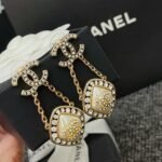 Chanel Cc Crystal Earrings - Image 2