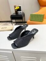Gucci Black Gg Demi Embellished Black - Image 9