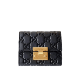 Gucci Padlock Wallet Black 11.5Cm 455658