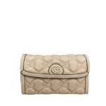 Gucci Gg Matelassé Wallet Beige 23Cm
