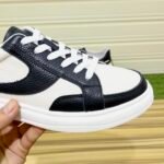 Gucci Gg Men’S Sneaker Leather Black And White - Image 6