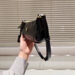 Prada Re Edition 2002 Leather Shoulder Bag Black 23Cm 1Bc201 2Cyr F0002 V Ooo - Image 4