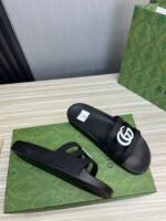 Gucci Slippers Sandals Mules Summer With Gg Logo White - Image 7