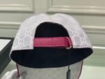 Gucci Gg Logo With Band Baseball Cap White - Image 7