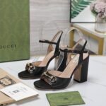 Gucci Women’S Horsebit Sandal Black 812292 C9D00 1000 - Image 2