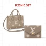 Iconic Set: Louis Vuitton Onthego Pm And Victorine Wallet