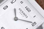 Hermes H Hour Watch Brown Strap 21Mm - Image 3