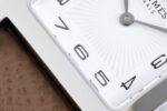Hermes H Hour Watch Brown Strap 21Mm - Image 2