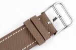 Hermes H Hour Watch Brown Strap 21Mm - Image 7