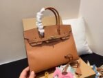 Gift Set: Hermes Birkin 25 Brown And Kelly 18 Brown Belt - Image 3