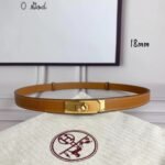Gift Set: Hermes Birkin 25 Brown And Kelly 18 Brown Belt - Image 4