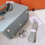 Hermès Lindy 26 Bag Blue 26Cm H073430Ccj7 - Image 5