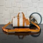 [Super Vip 1:1] Louis Vuitton Keepall Bandoulière 25 Off White 25Cm M15076 - Image 2