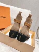 Louis Vuitton Beaubourg Ankle Boot Beige 1Ackd3 - Image 5