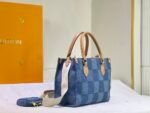 Louis Vuitton Onthego PM Denim Blue 25Cm - Image 3