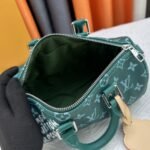 Louis Vuitton Keepall Bandoulière 25 Monogram Heritage Green 25Cm M12684 - Image 9