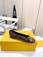 Louis Vuitton Nina Doll Shoes Monogram Canvas - Image 6