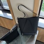 Louis Vuitton Flore Perforated Mahina Black 22Cm M12139 - Image 2