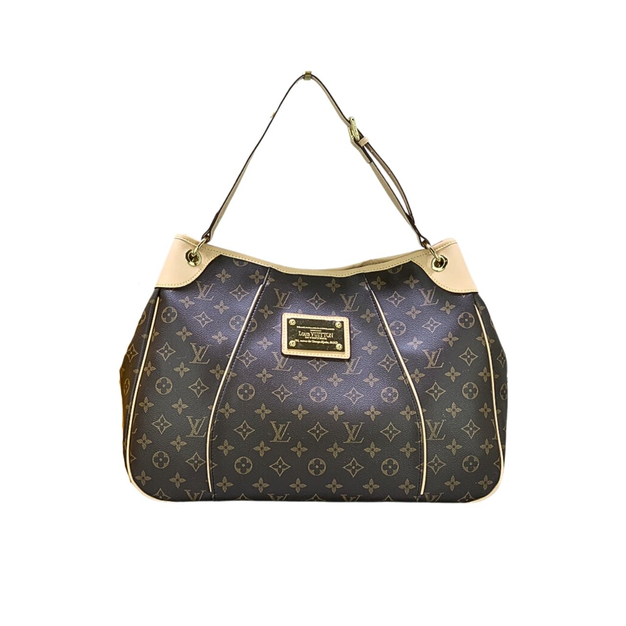 LVB-21-1 Louis Vuitton Galliera PM Monogram Brown 42Cm - Image 1