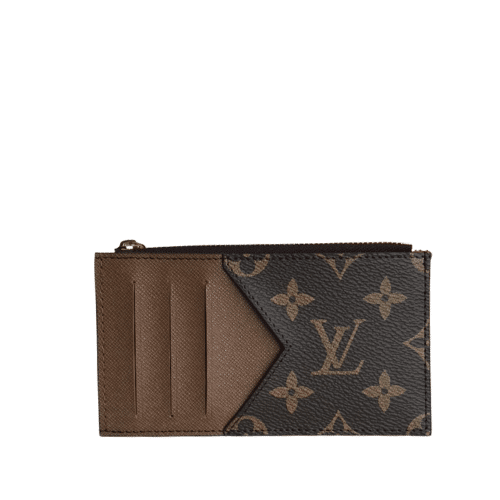 LVBAGS-1-2-4 Louis Vuitton Coin Card Holder Taigarama 14.5Cm Brown M30271 - Image 1